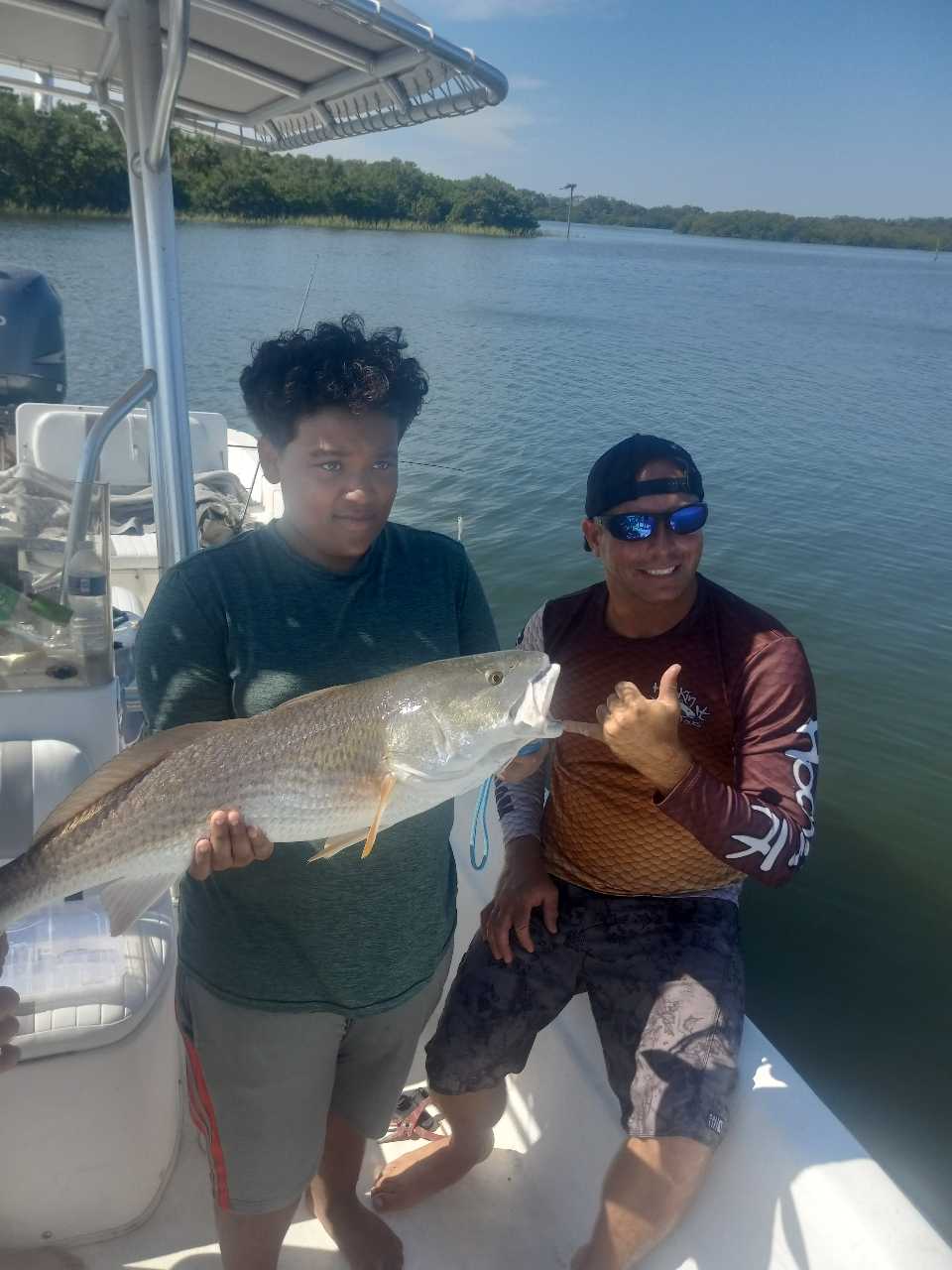Bluefish, 21-inch, caught fishing at Cedar Key