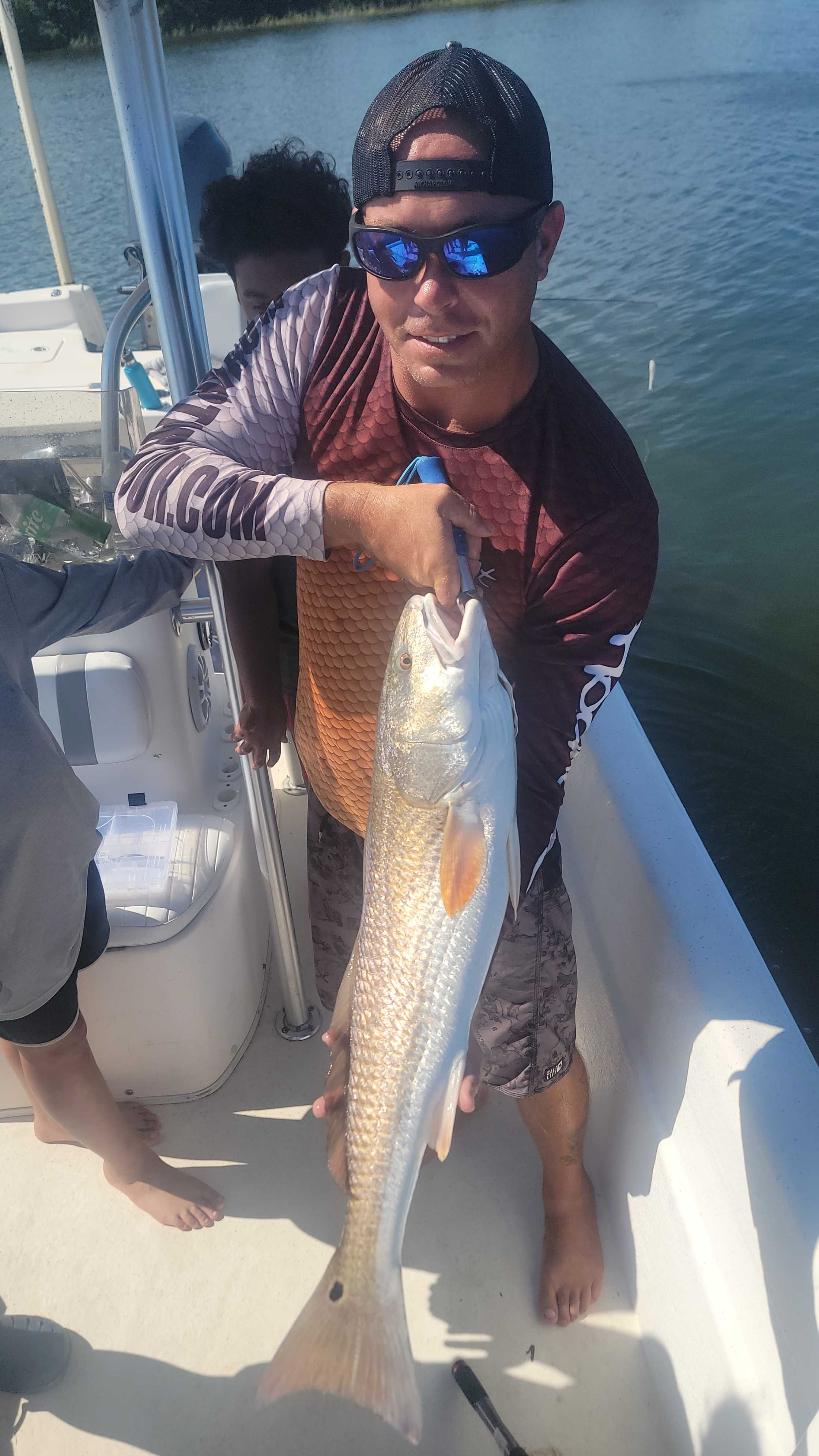 Redfish caught in Cedar Key, Florida