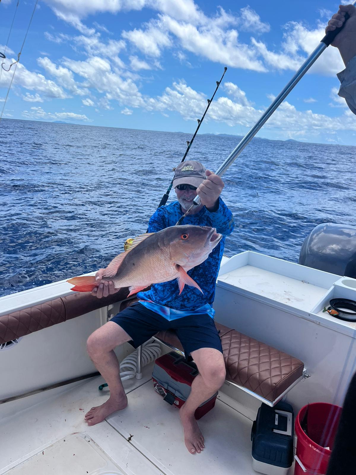 One angler fishing in PR