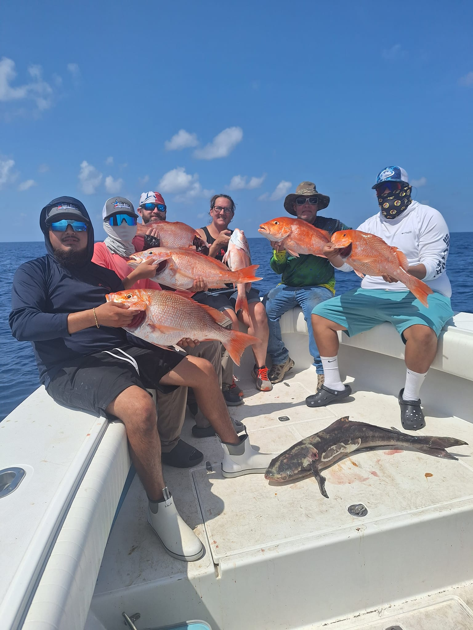 3 big fish caught during fishing trip in Galveston
