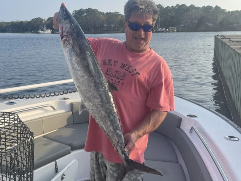 One king mackerel fish caught in FL