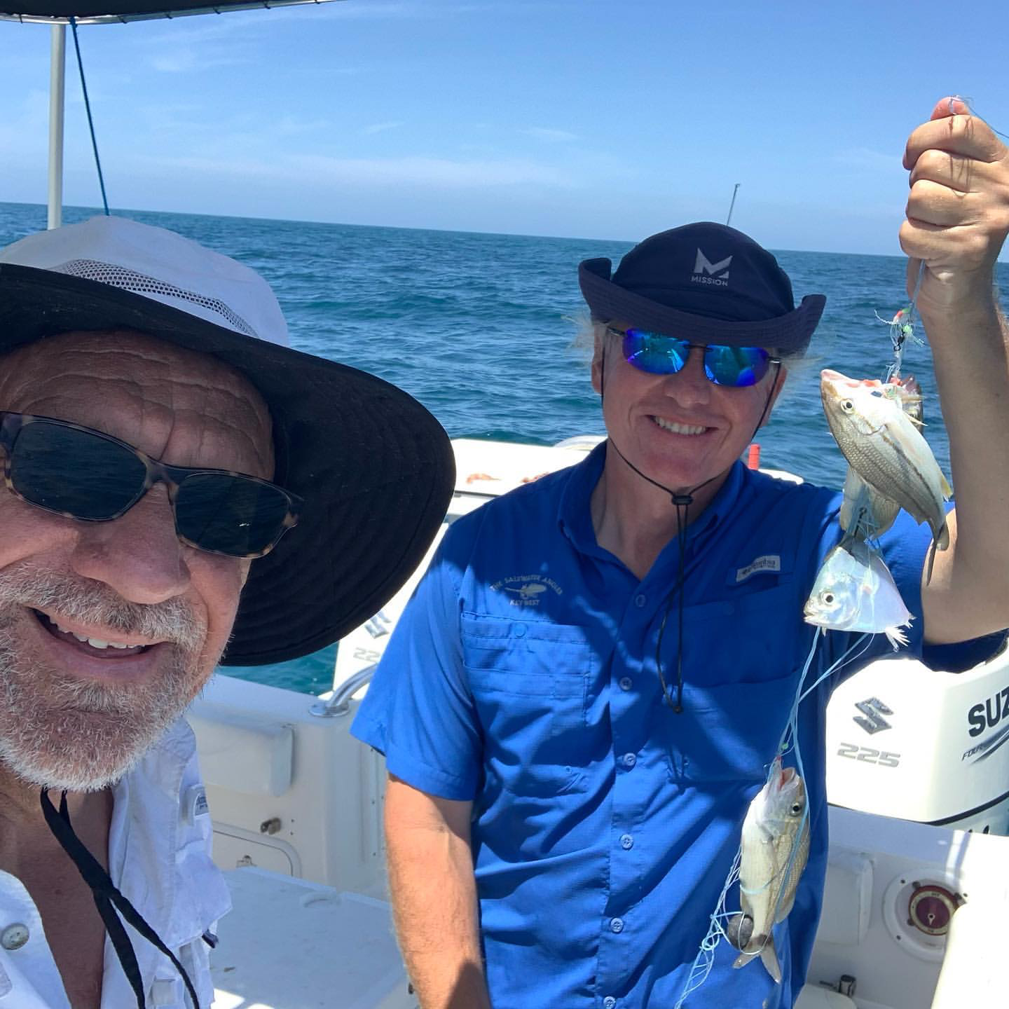 3 fishing rods capturing the beautiful scenery in FL