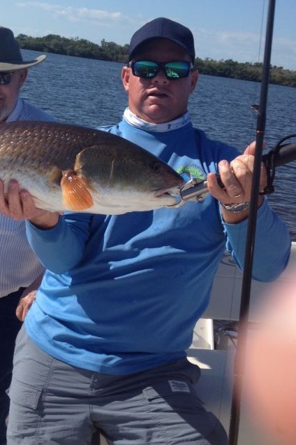 Angler fishing at Fort Myers