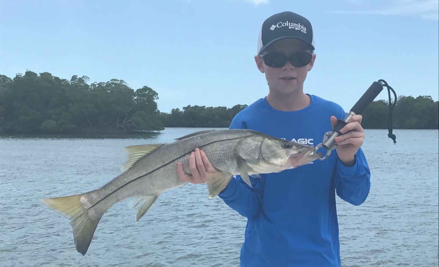 A single snook fish caught in Fort Myers