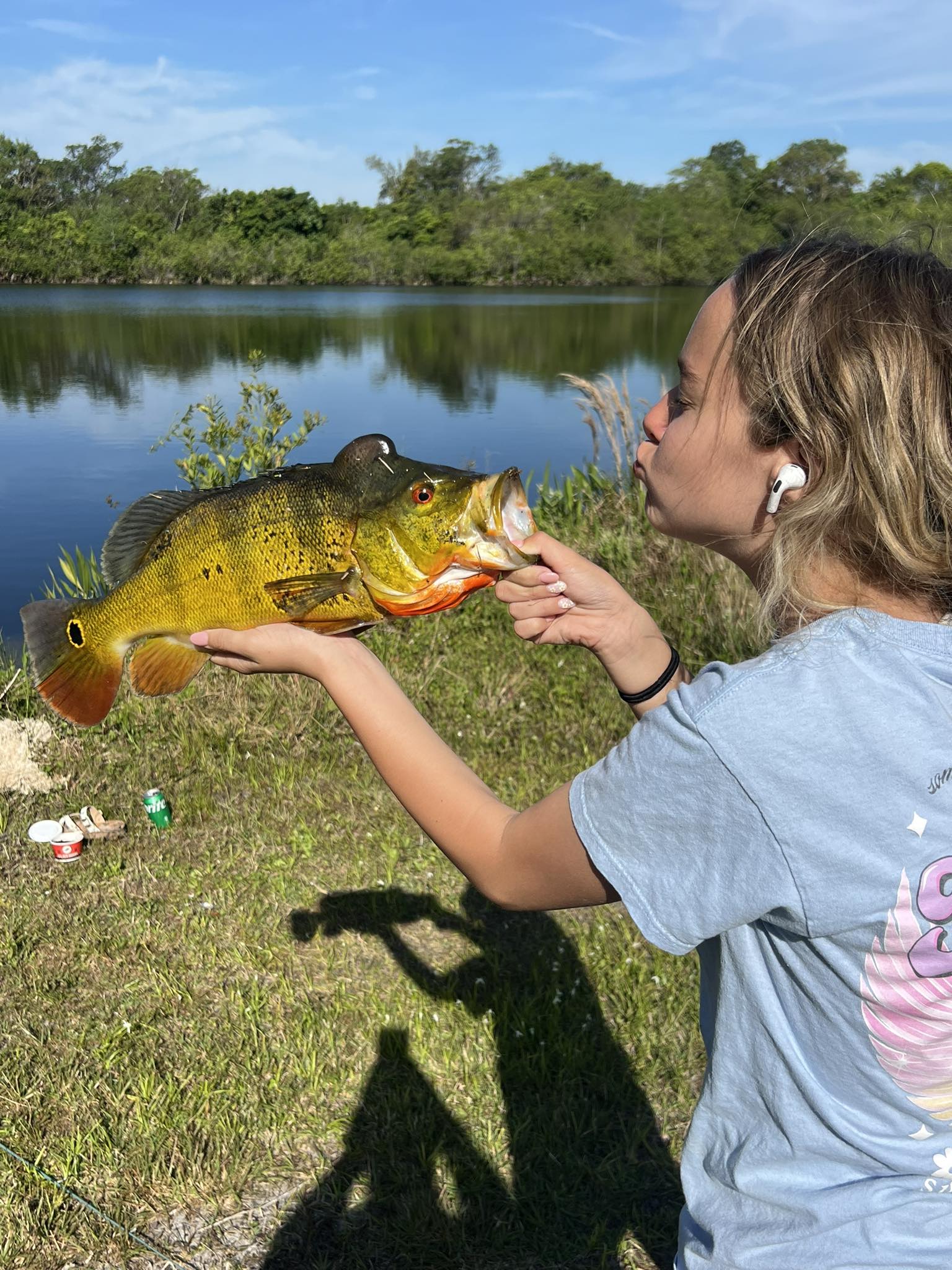 Peacock bass caught in FL