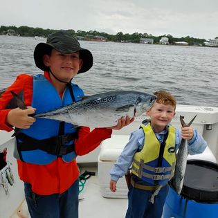 Two people fishing in Niceville