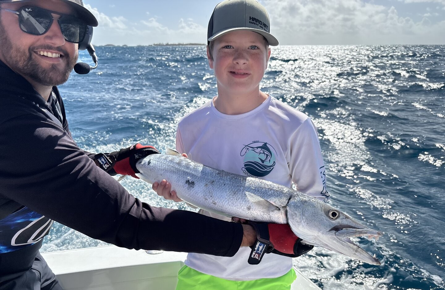 Great barracuda caught while fishing in San Juan Puerto Rico