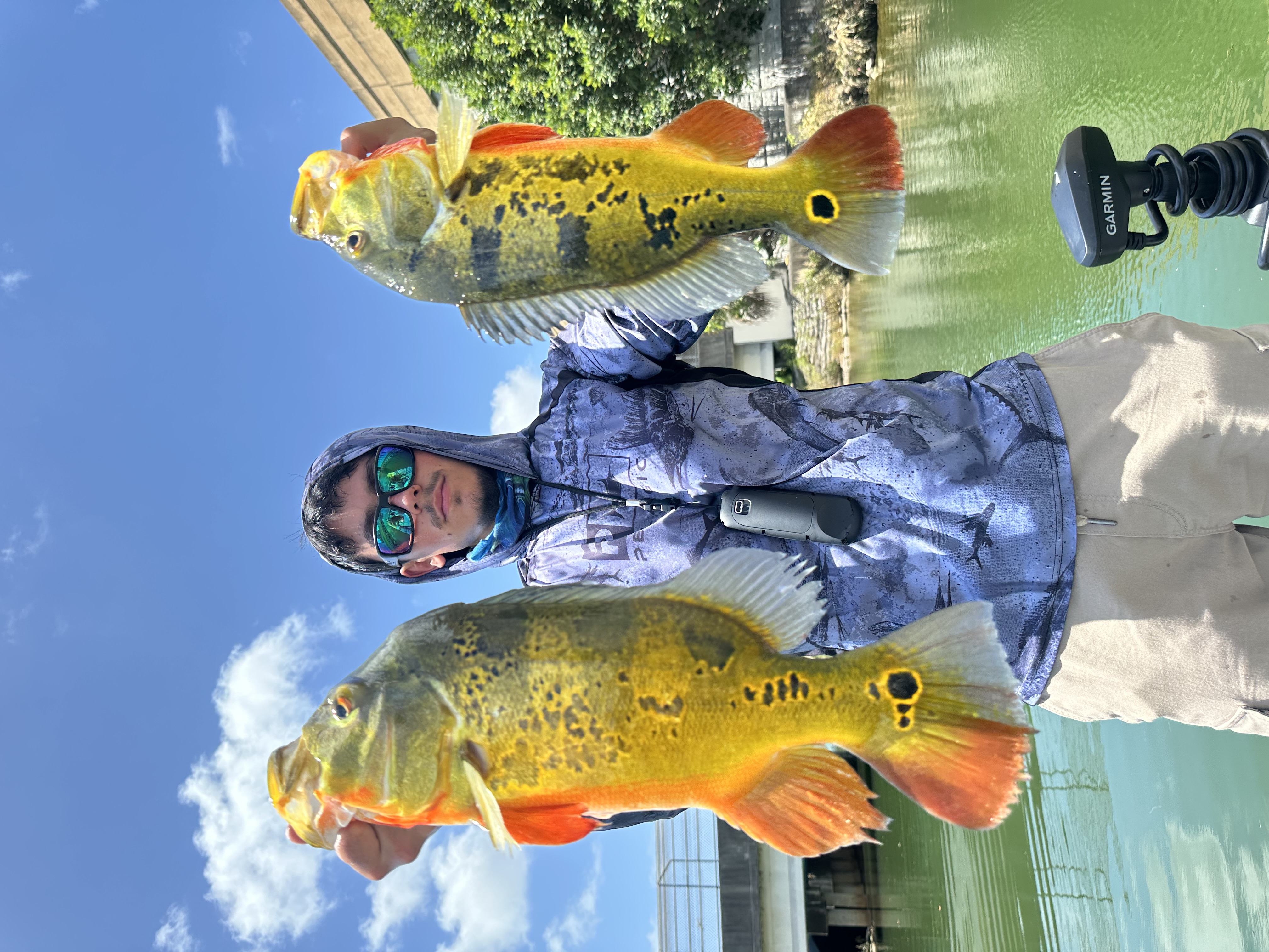 One person fishing in Miami