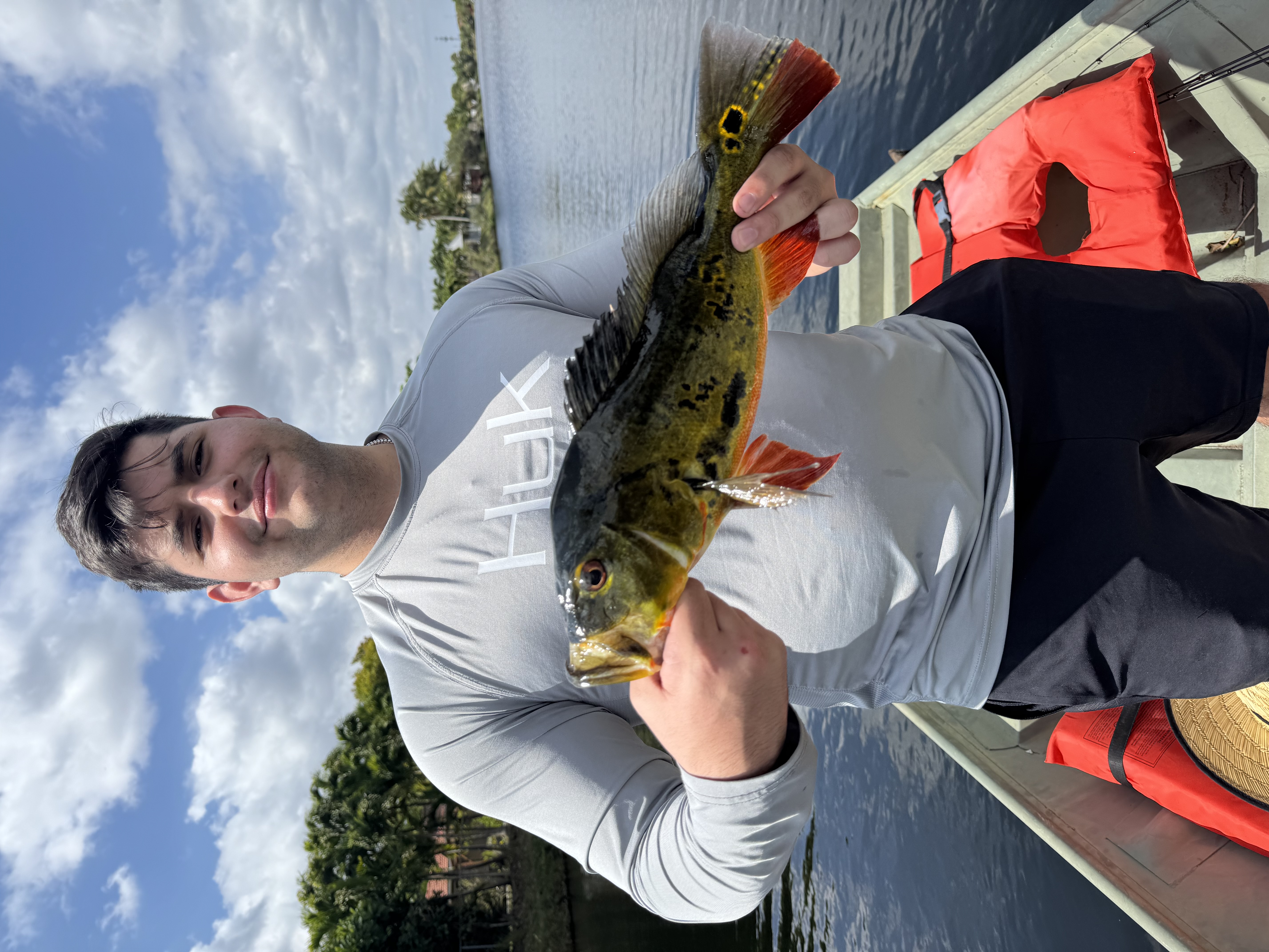 Angler fishing in Miami, Florida