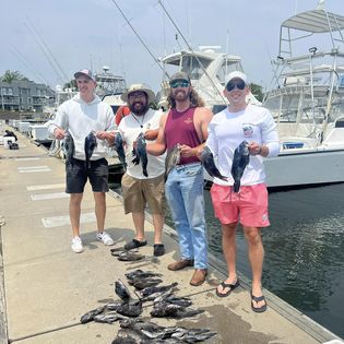 4 people fishing in NJ