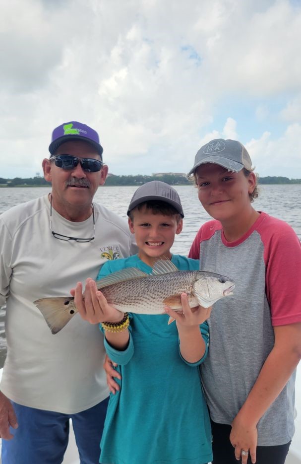 A single redfish caught in MS