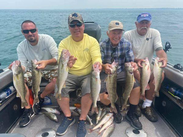 6 fish caught during fishing trip in MI