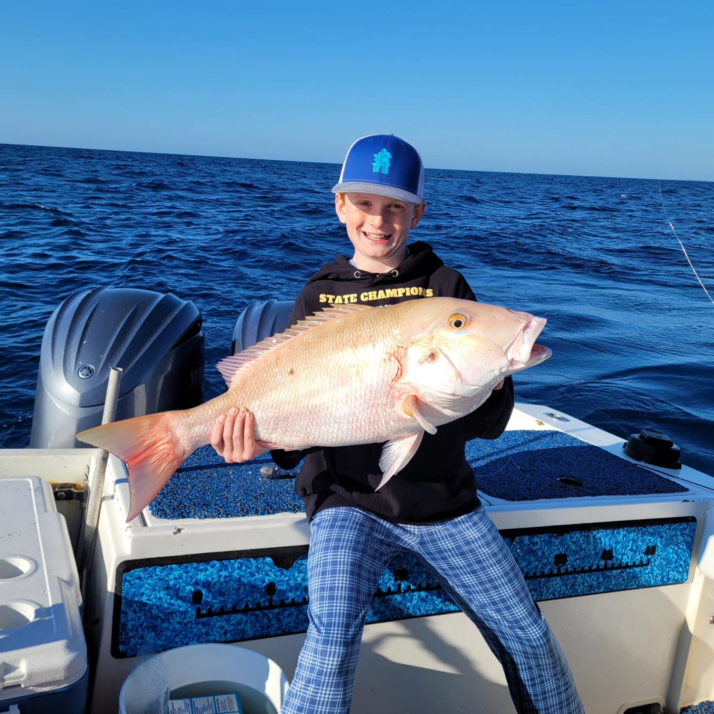 Mutton snapper caught while fishing in Islamorada FL