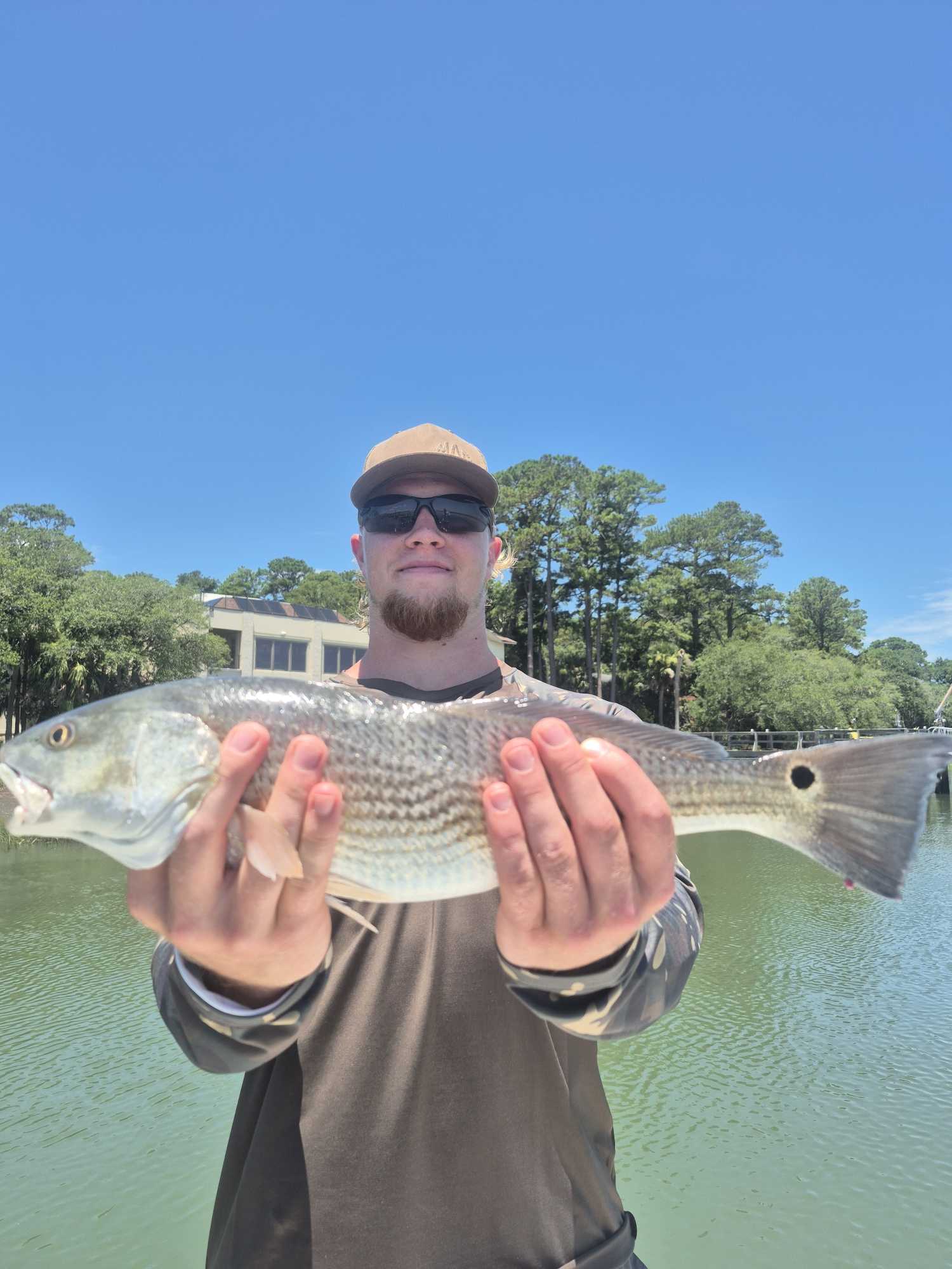 Redfish caught while fishing in Hilton Head Island SC