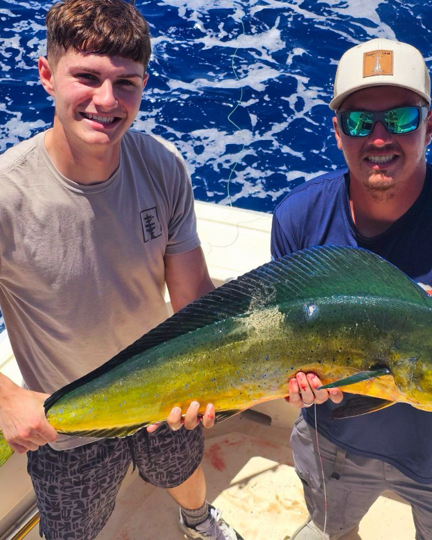Anglers enjoying a day of fishing in North Carolina