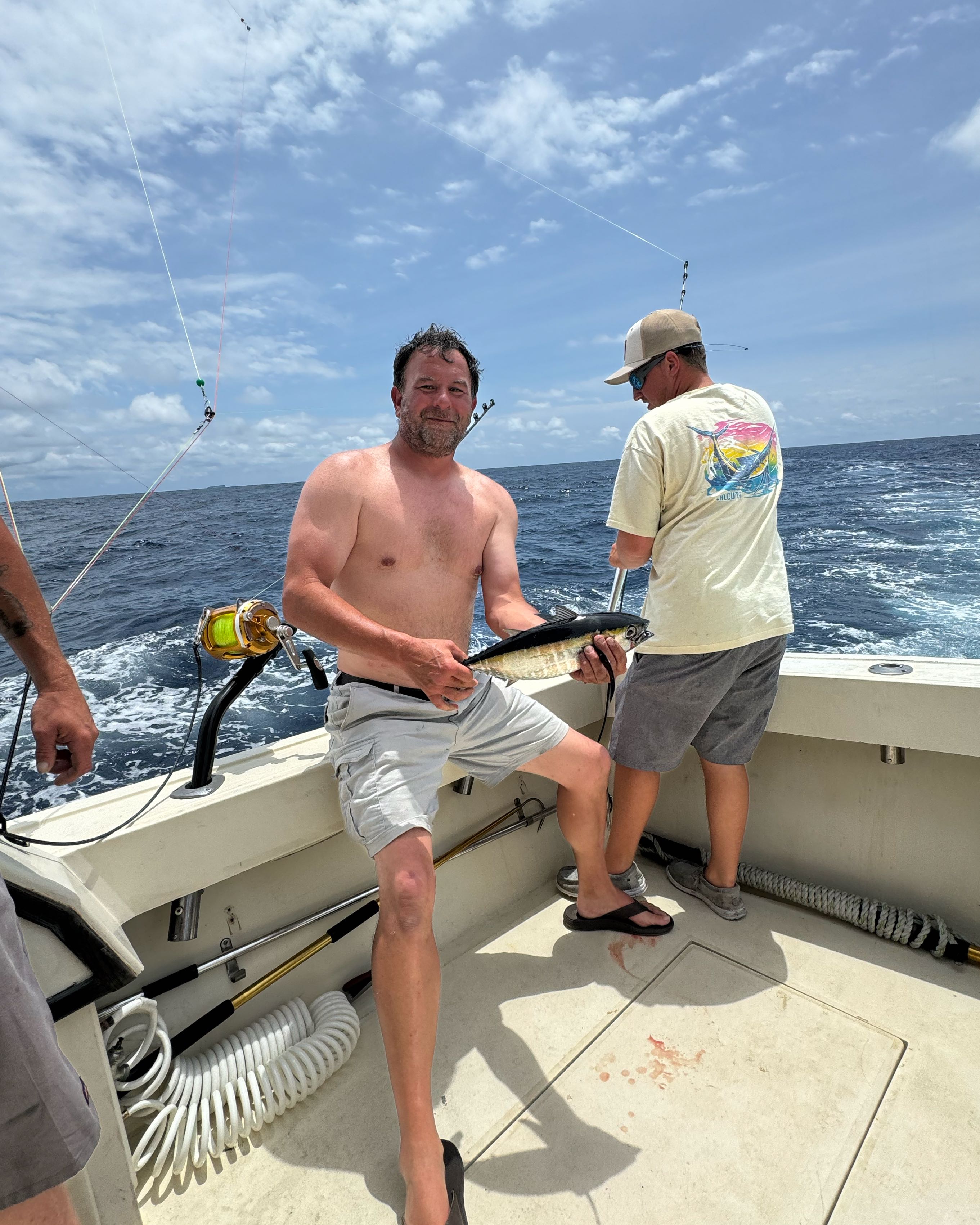 Yellowfin tuna fishing in Sneads Ferry