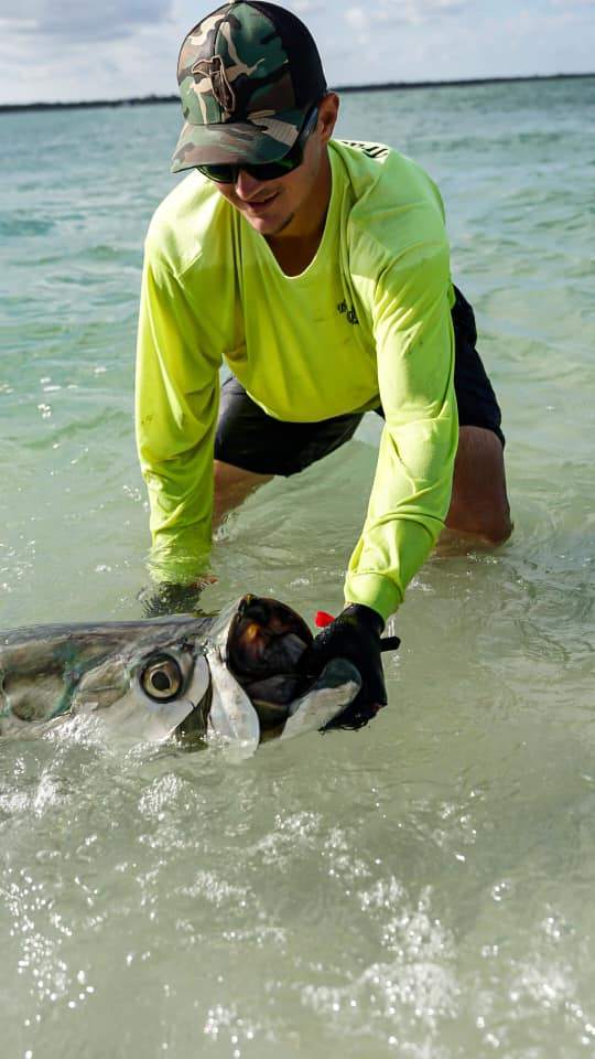 Angler fishing in FL