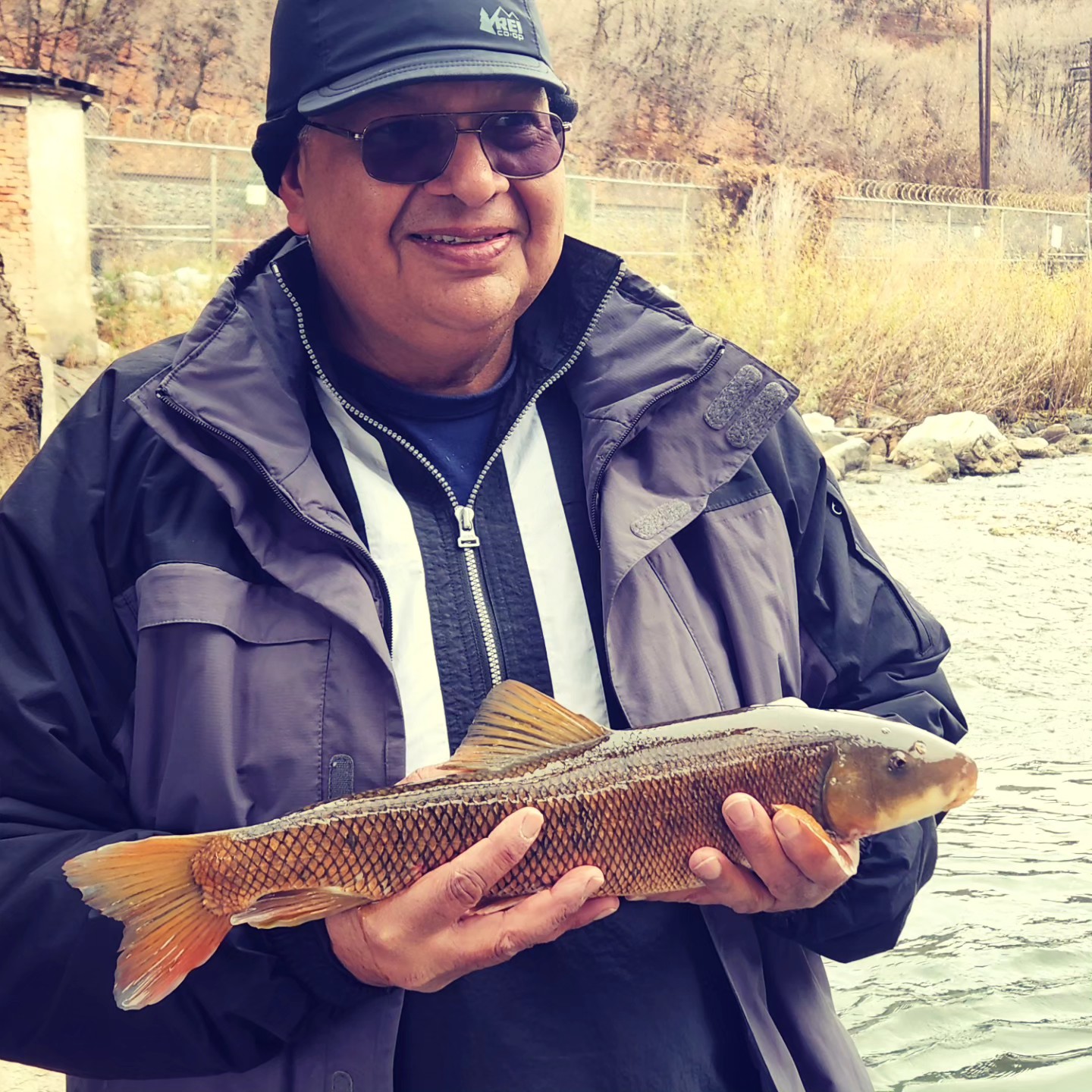 Two people fishing in Kamas