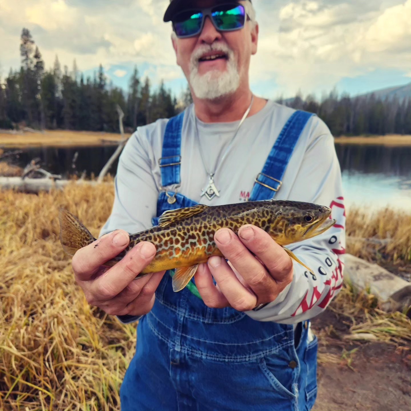 A lone angler fishing in UT