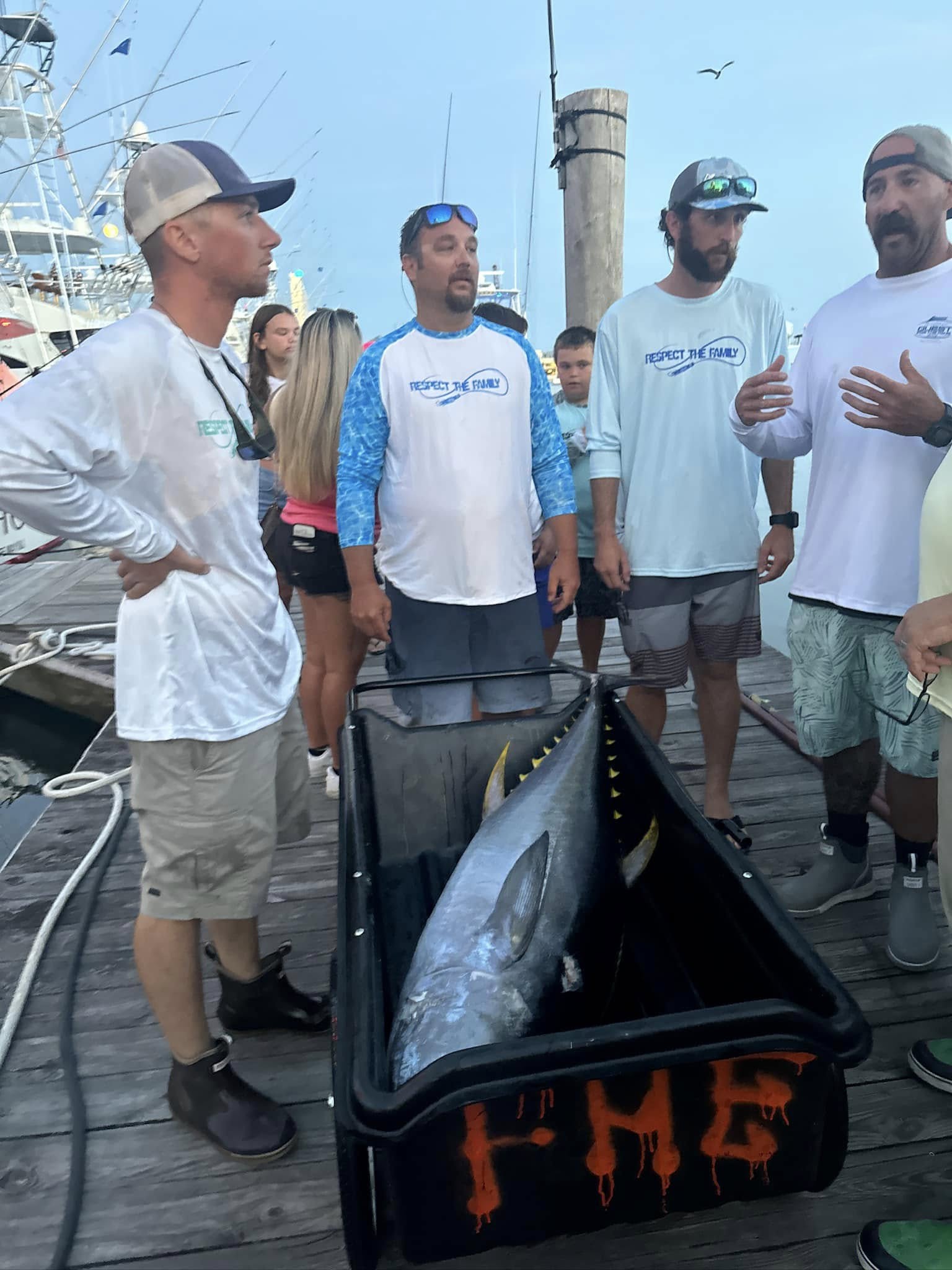 Blackfin tuna caught in Ocean City