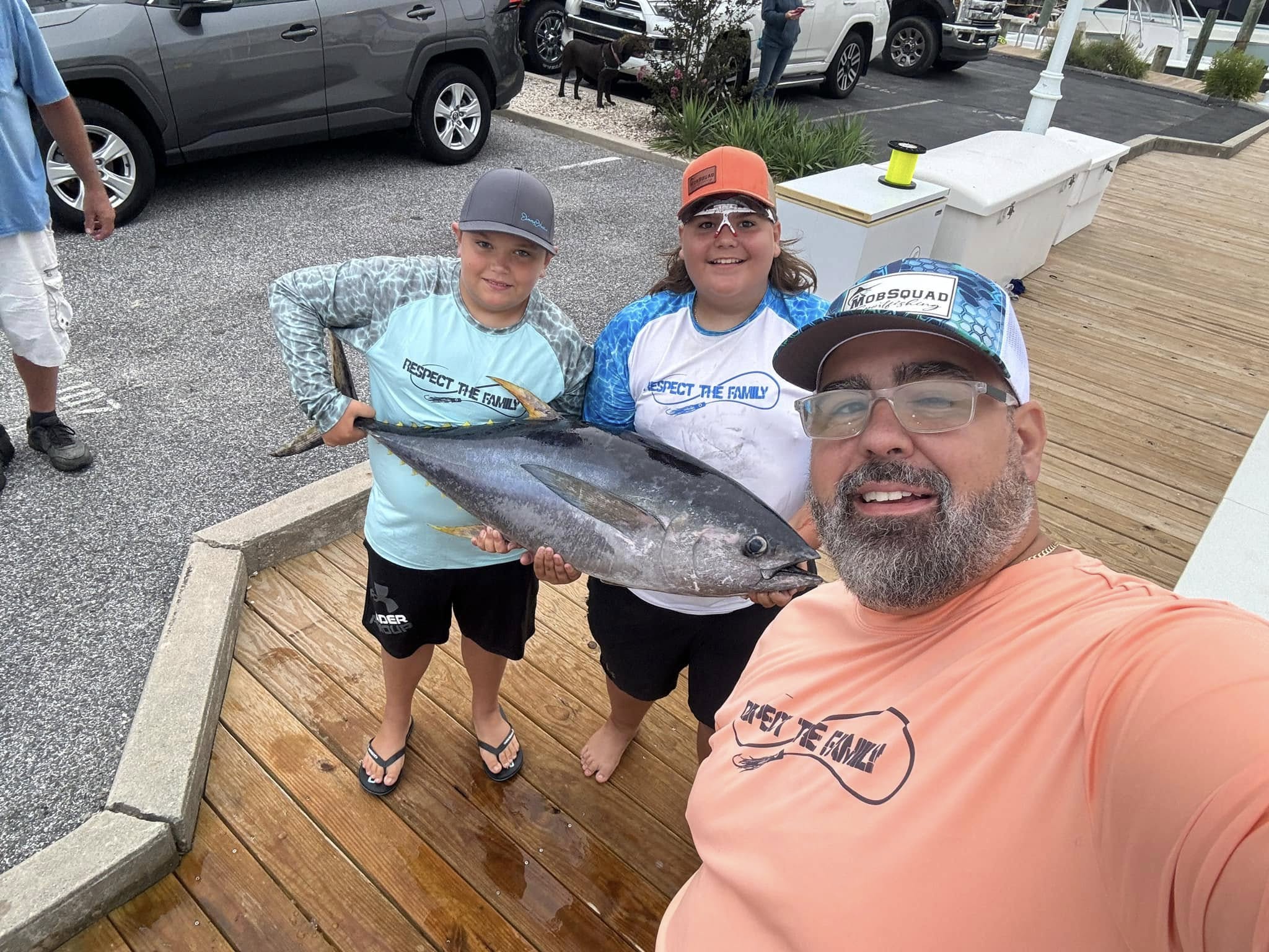Yellowfin tuna caught in MD during fishing