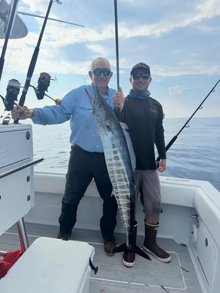 Wahoo fish caught during fishing trip in Tavernier FL