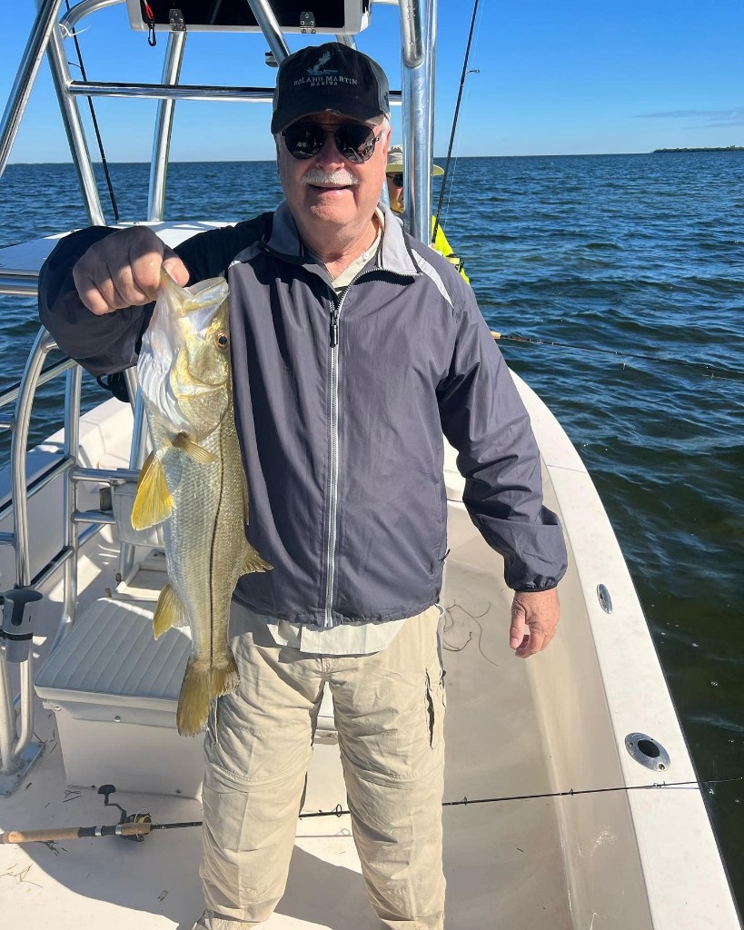 Snook fish caught while fishing in Bokeelia