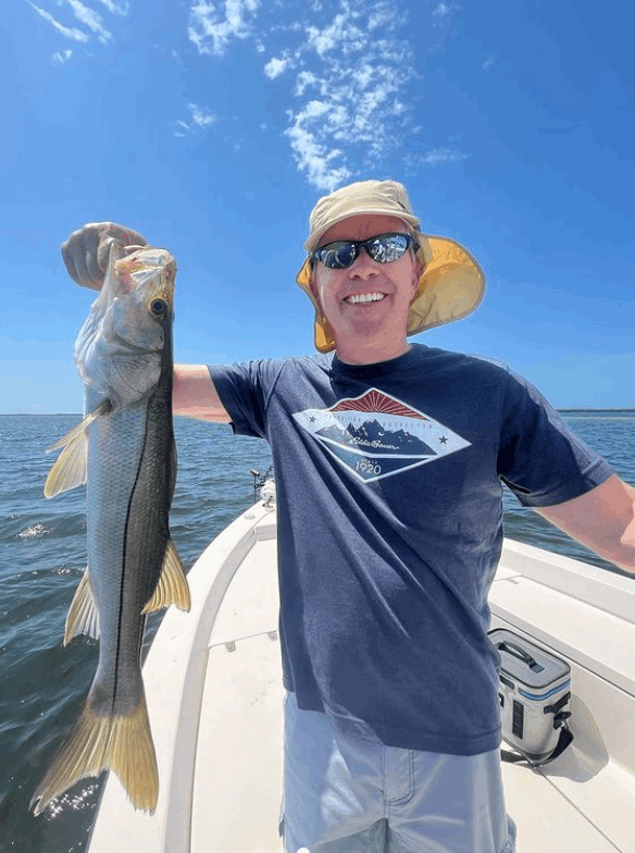 Snook fish caught in Bokeelia