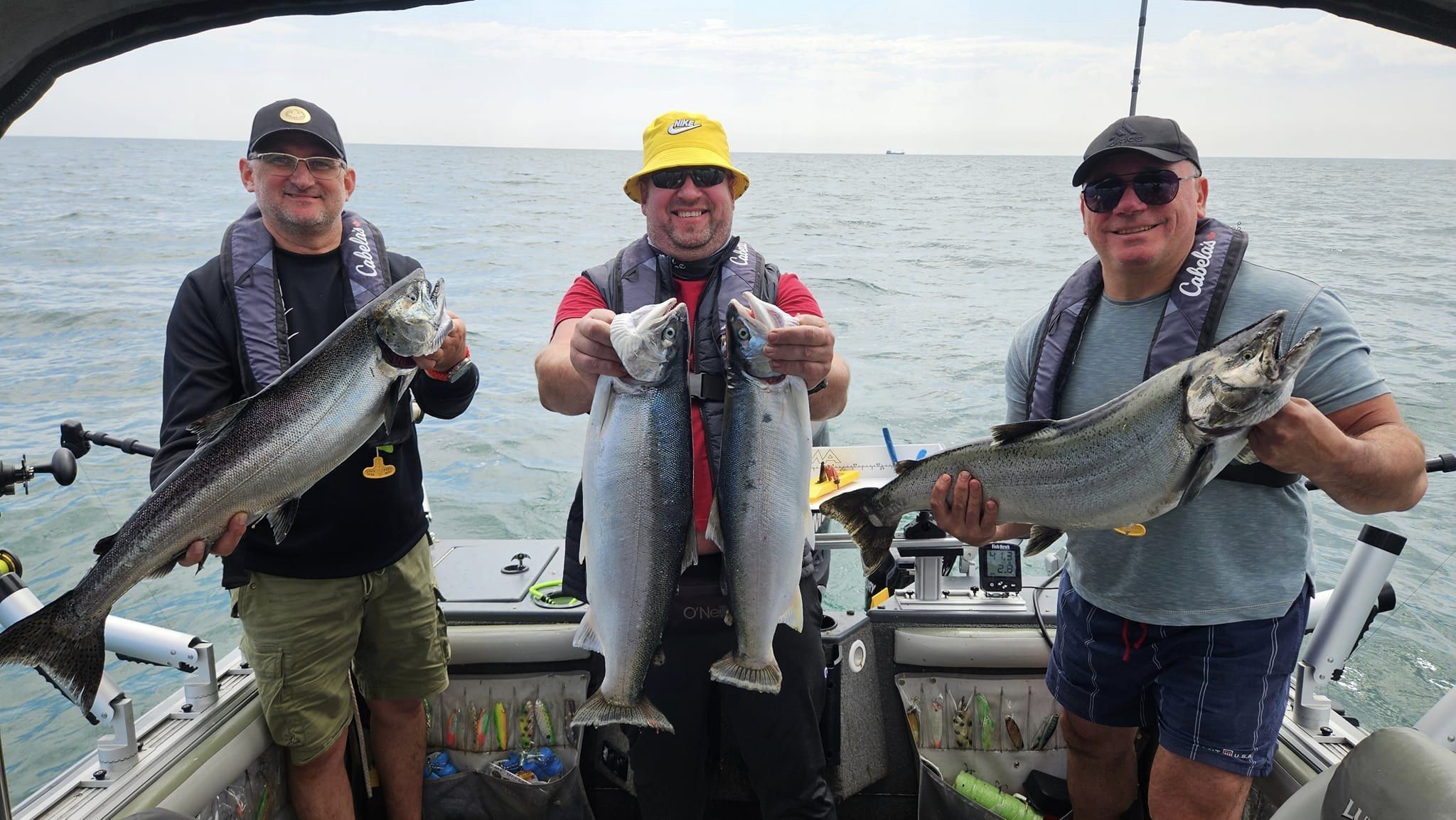 Coho and Chum Salmon fishing in ON