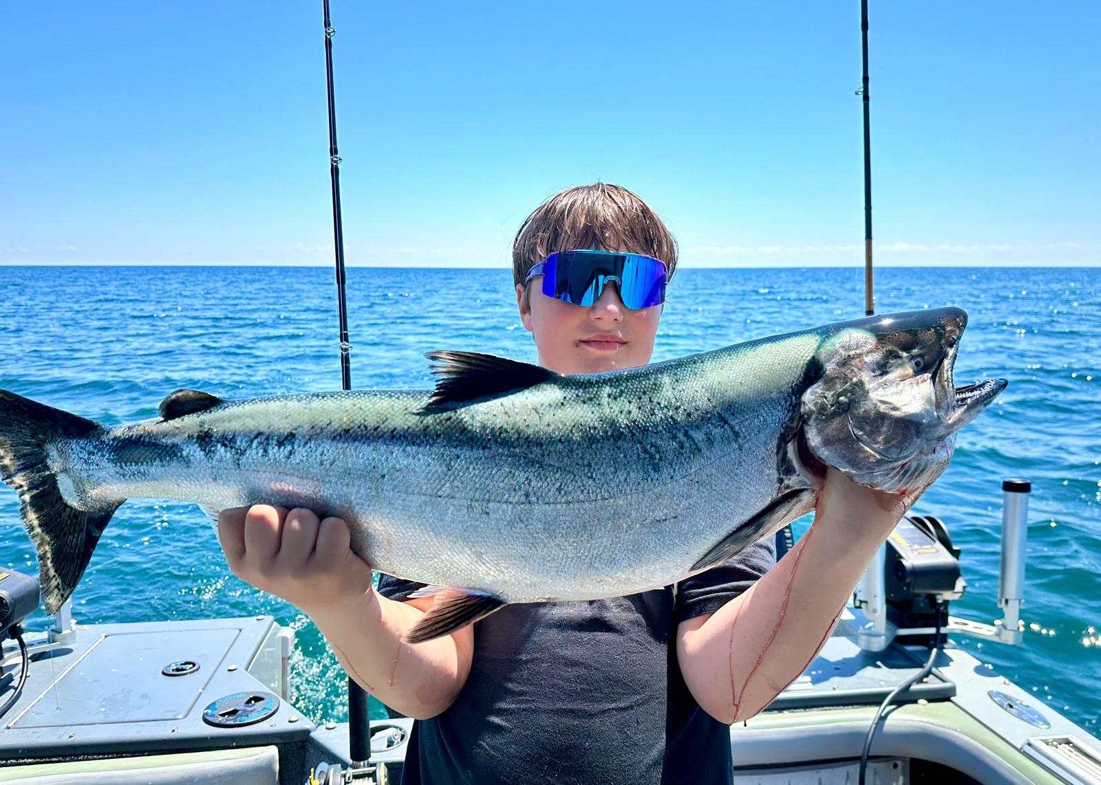 Coho Salmon fishing in Toronto