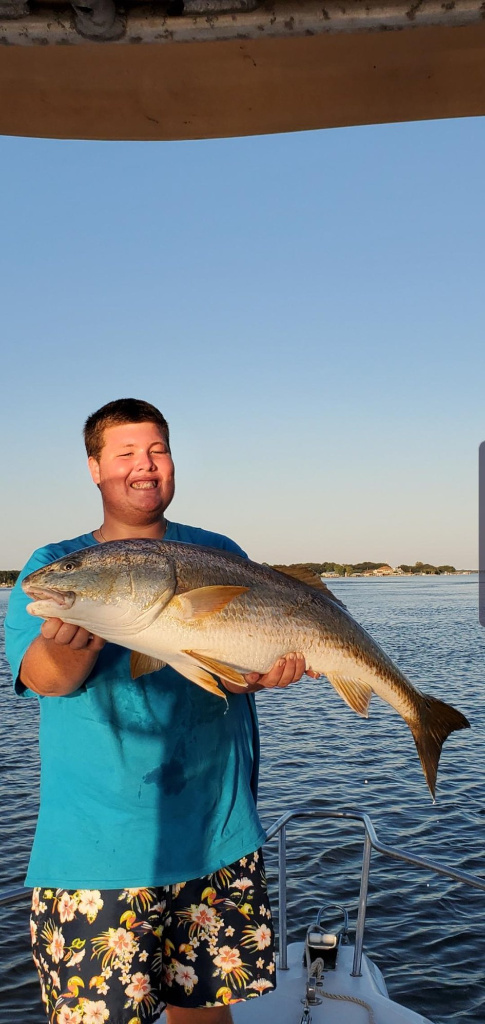 A person fishing in Jacksonville