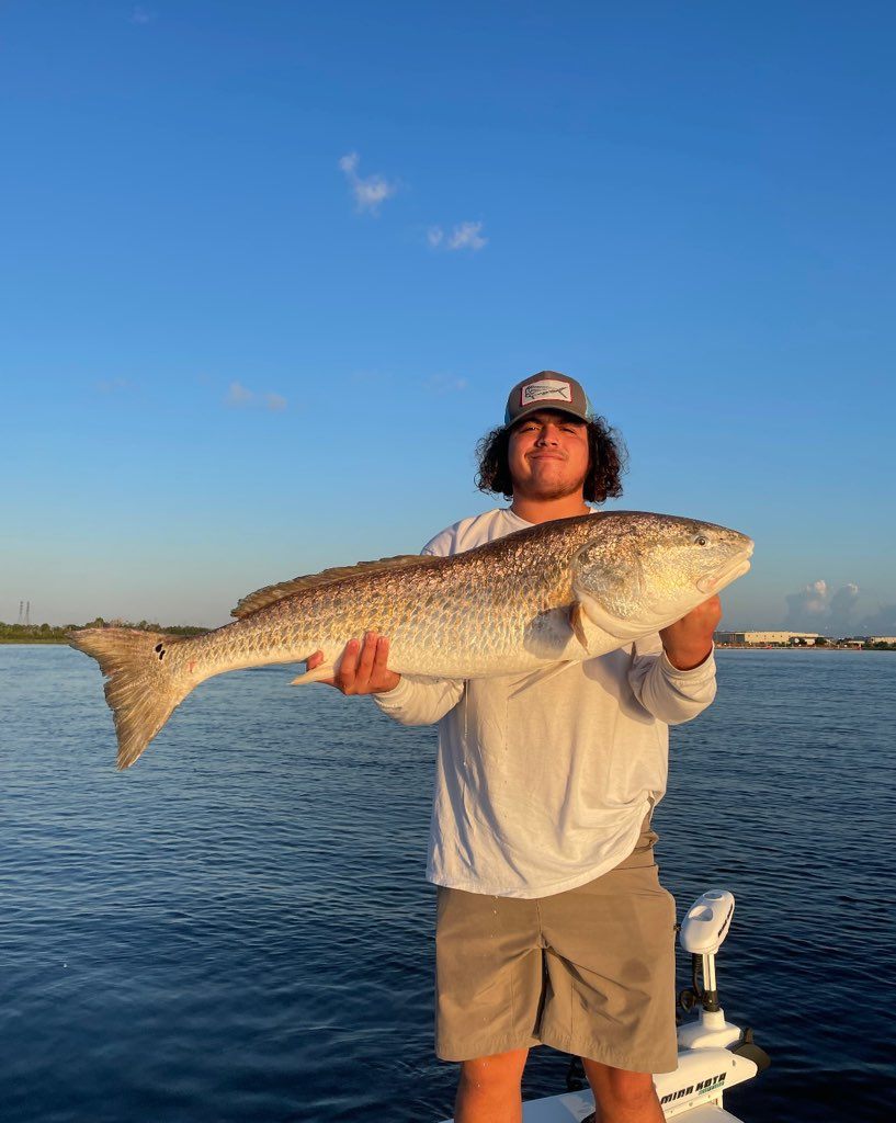Redfish, 35-inch catch in Jacksonville