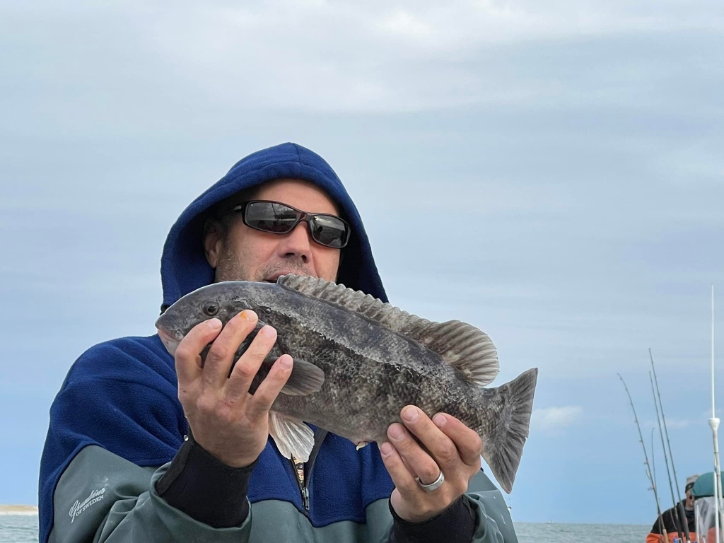 A person fishing in NJ