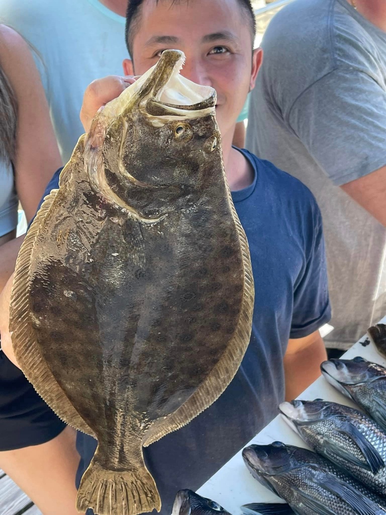 Angler with 17-inch fish catch in NJ