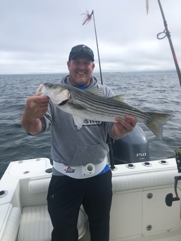 Great June morning trip.  Fresh fish for dinner!!