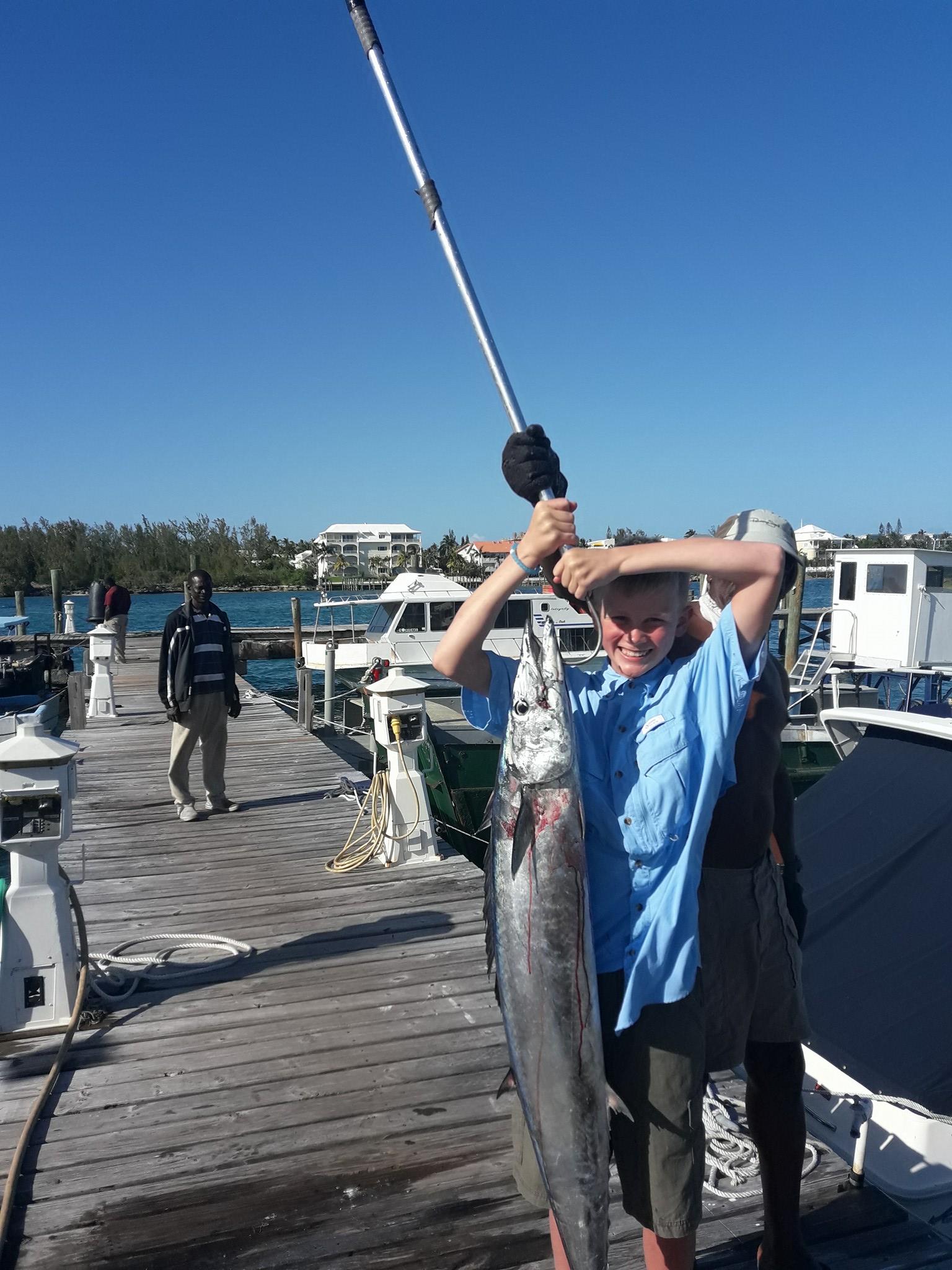Fishing adventure in Nassau, Bahamas