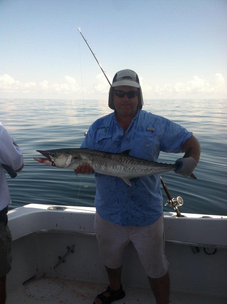 King Mackerel, 24-inch fish caught while fishing in Eastpoint