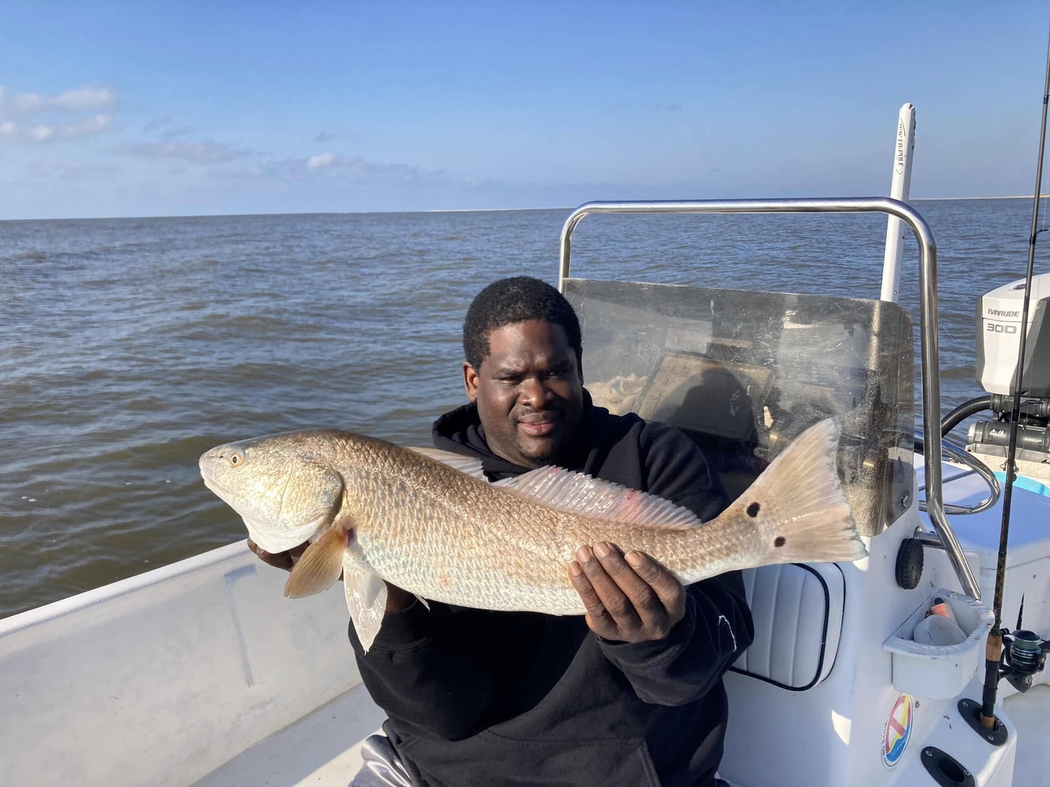 Redfish caught while fishing in FL