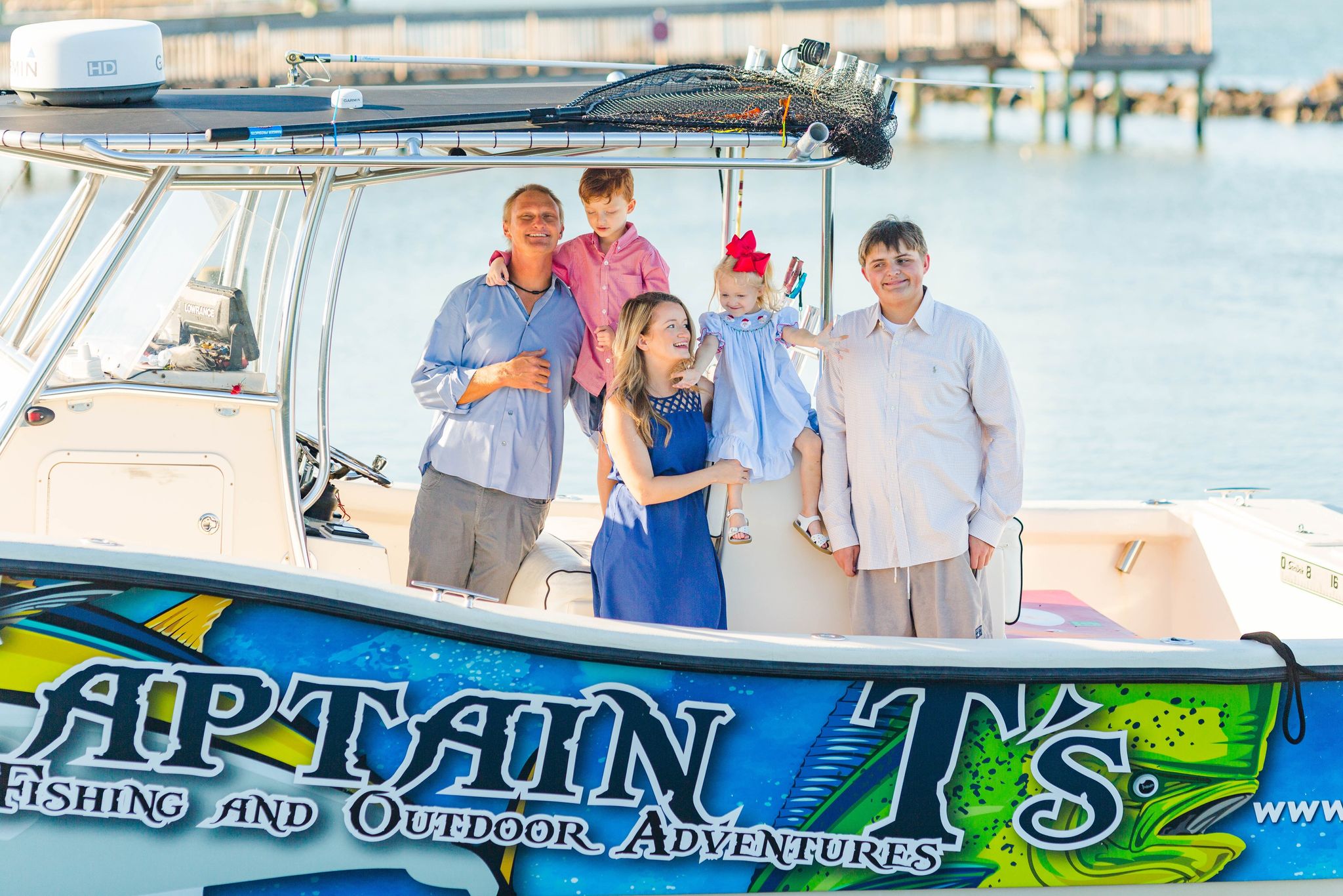 Anglers enjoying a day of fishing in Alabama