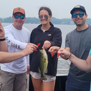 3 people fishing in MN