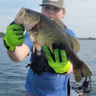 One person fishing in Minnesota