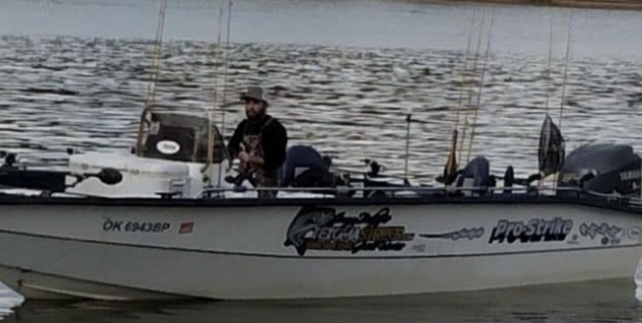 Person fishing in Kingston