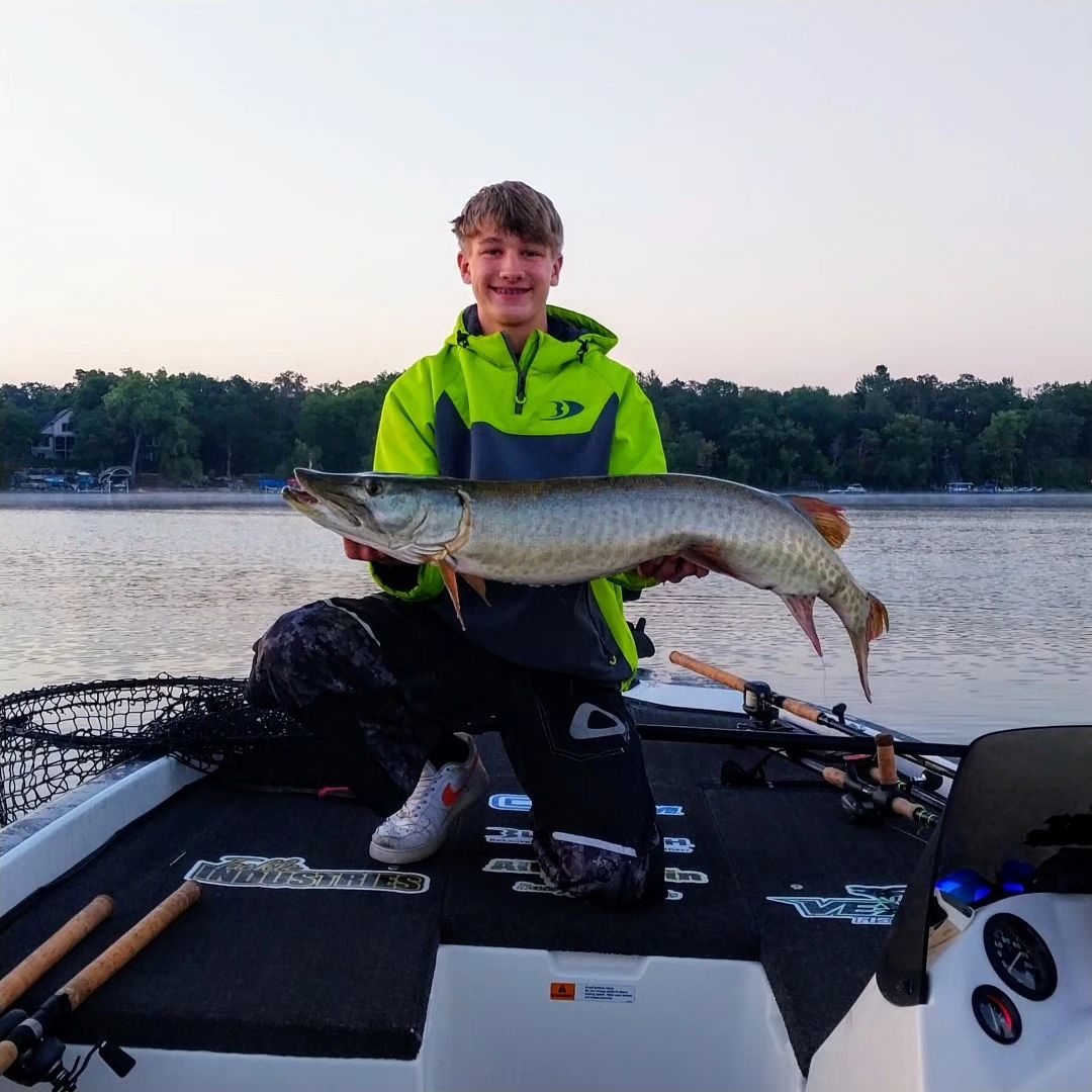 Muskellunge fish caught in Andover