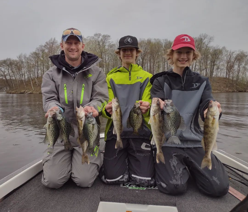 8 fish caught while fishing in Minnesota