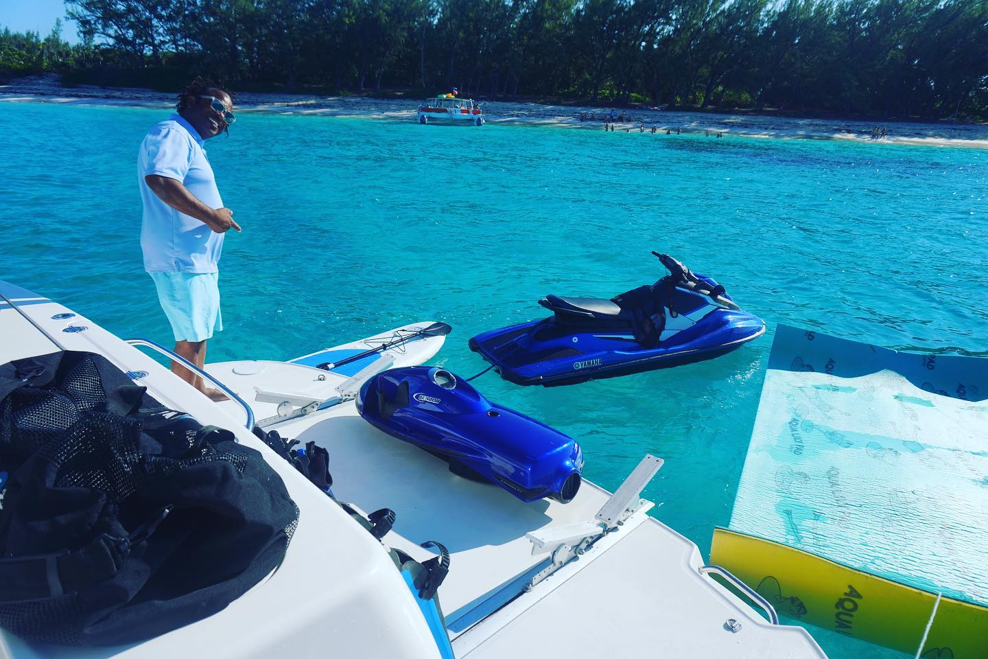 Stunning view of Nassau, Bahamas during a luxury cruise