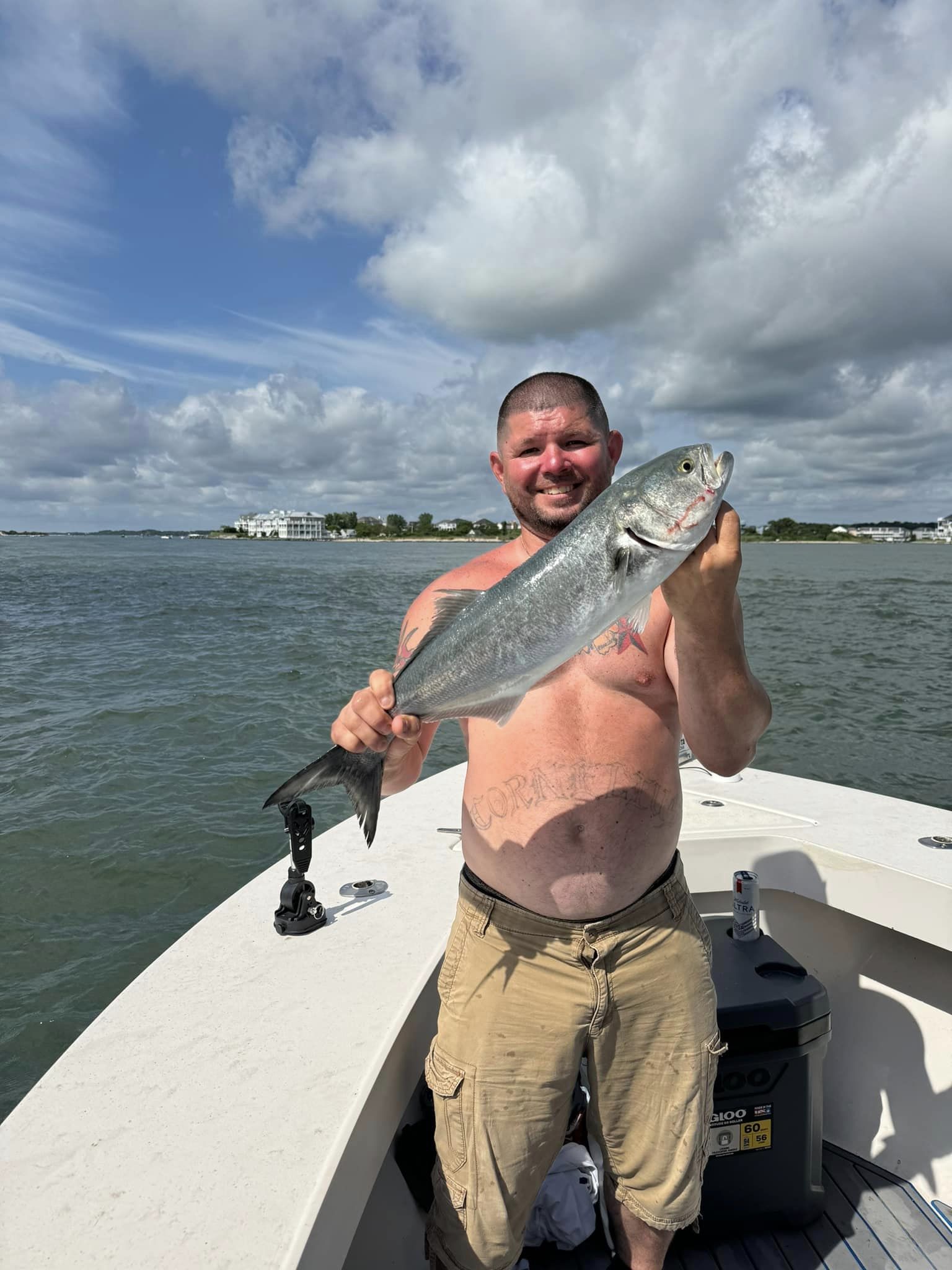 Bluefish caught while fishing in MD