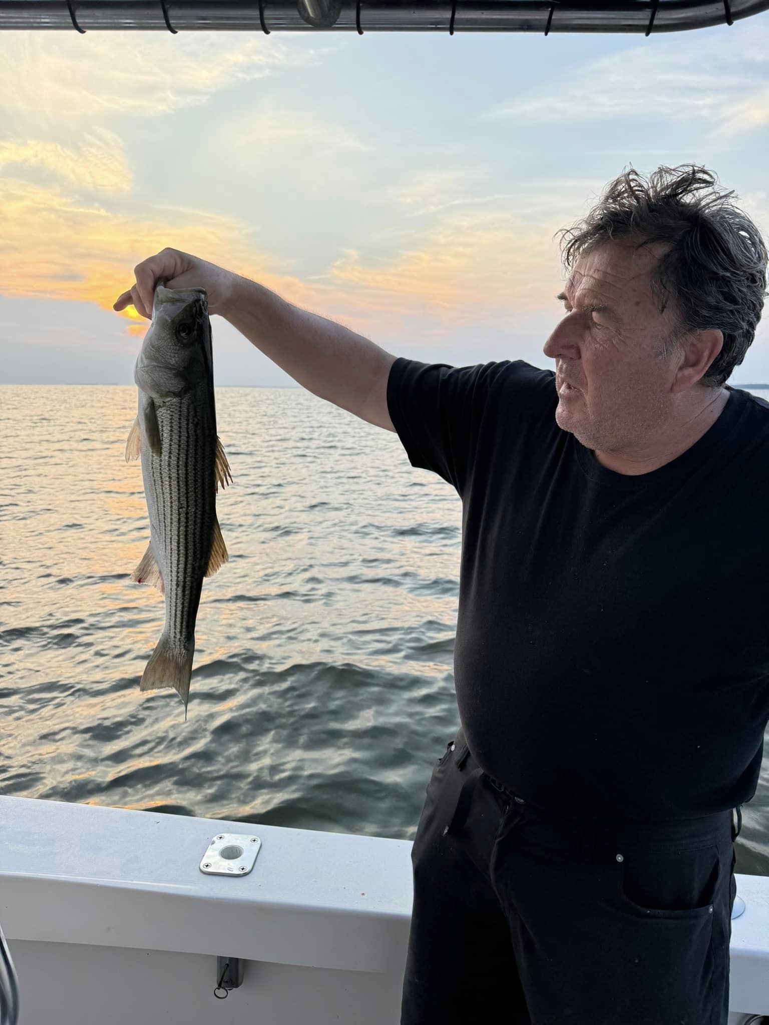 Striped Bass caught while fishing in Ocean City