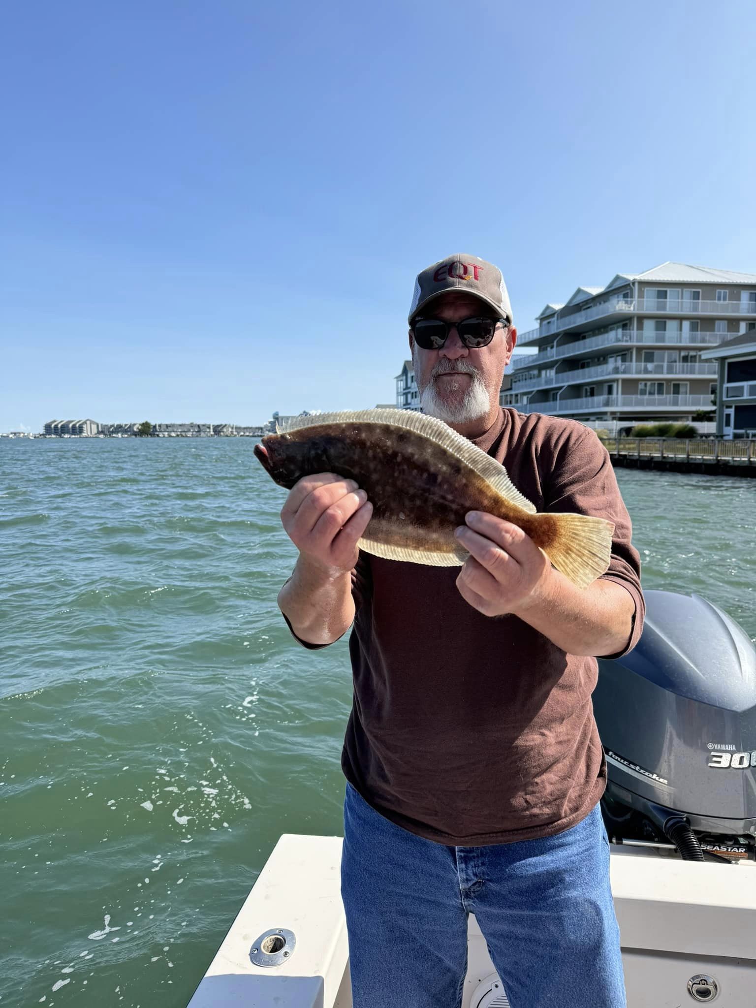 Summer flounder caught in Ocean City