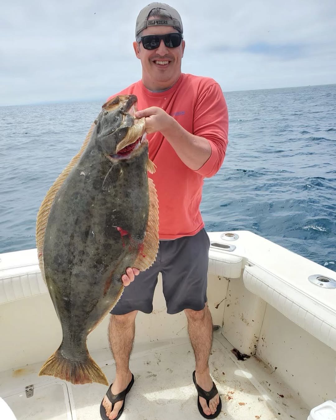 Angler fishing in California