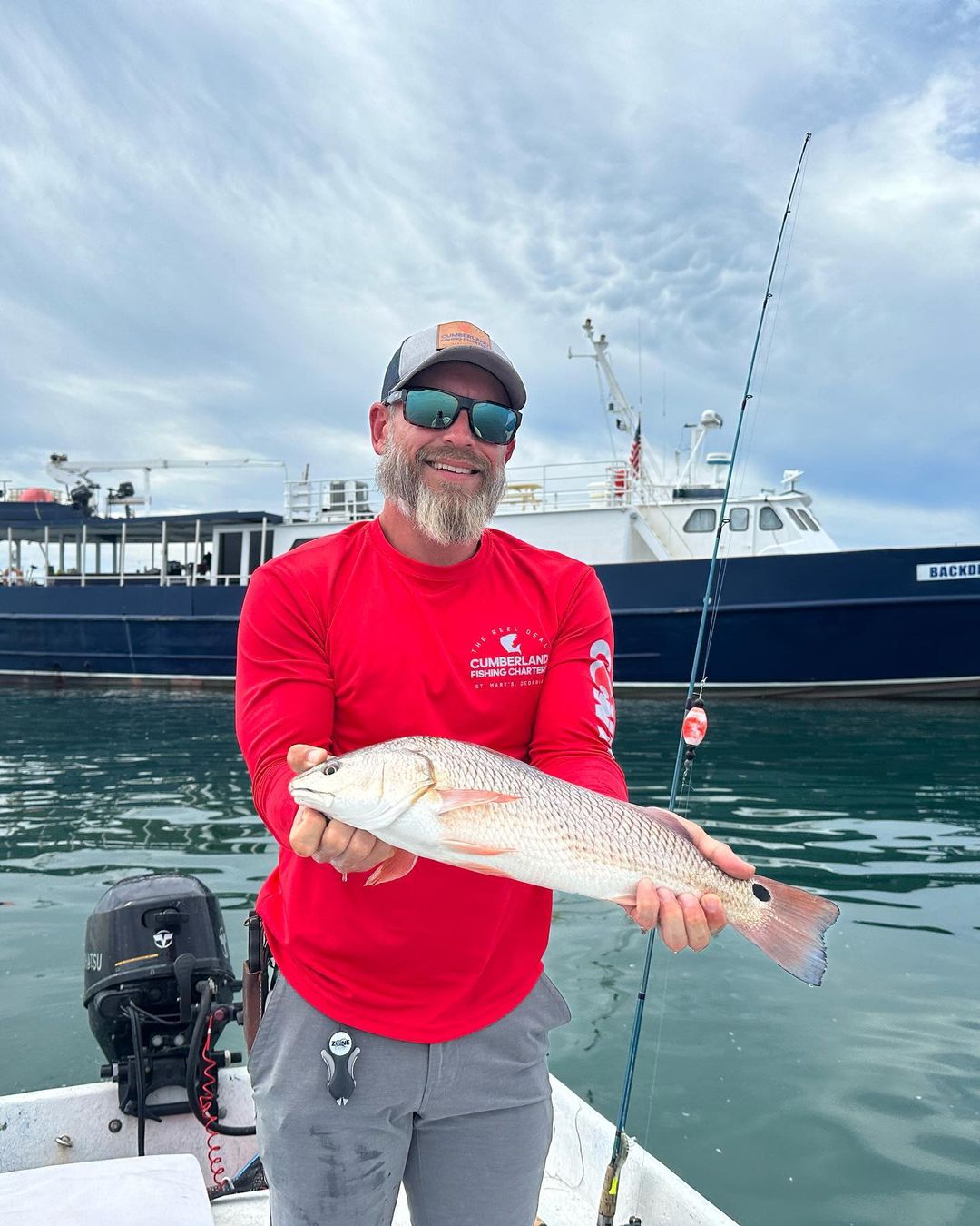 Redfish caught in GA by angler